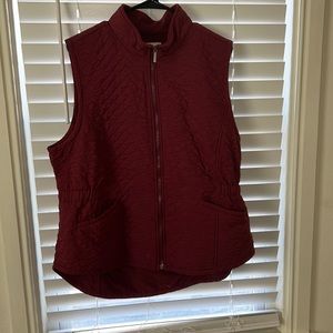 Maroon vest